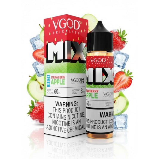 نكهة فيب فراولة تفاح ايس من فيقود VGOD - 3 نيكوتين