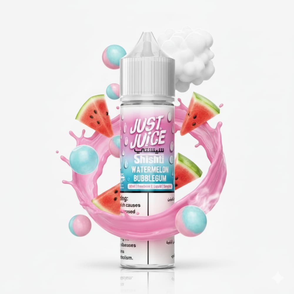 نكهة فيب علكة بطيخ من شيشتي JUST JUICE SHISHTI - نيكوتين 3