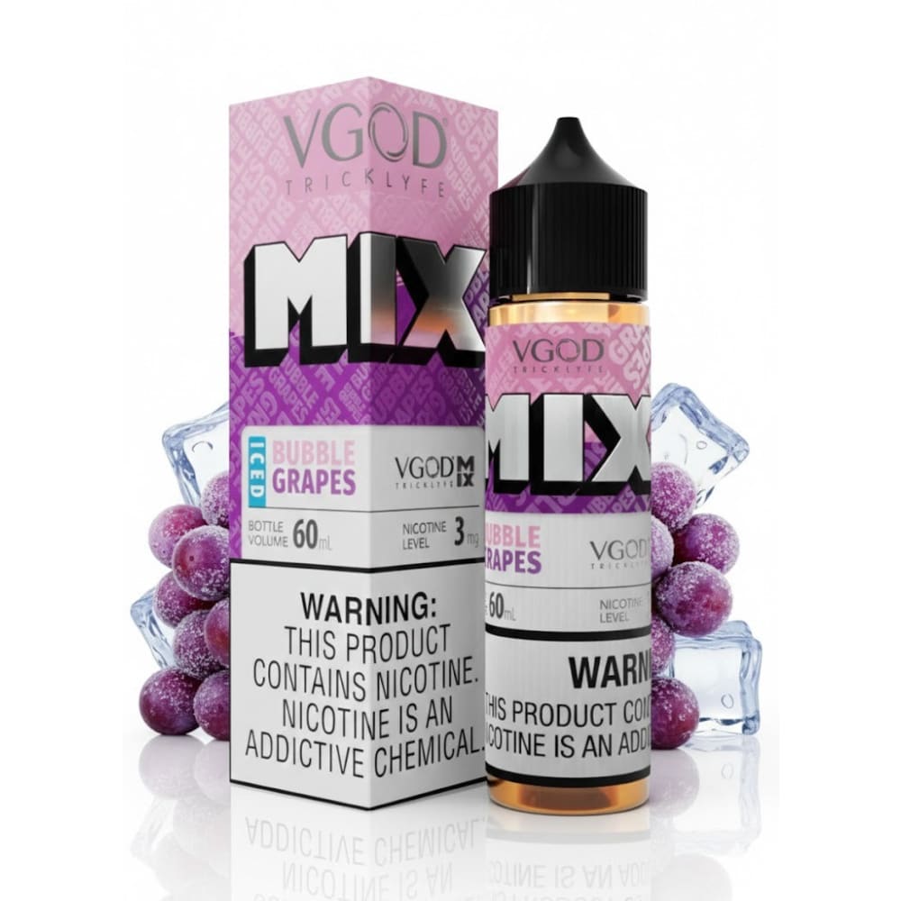 نكهة فيب علكة عنب ايس من فيقود VGOD - 3 نيكوتين