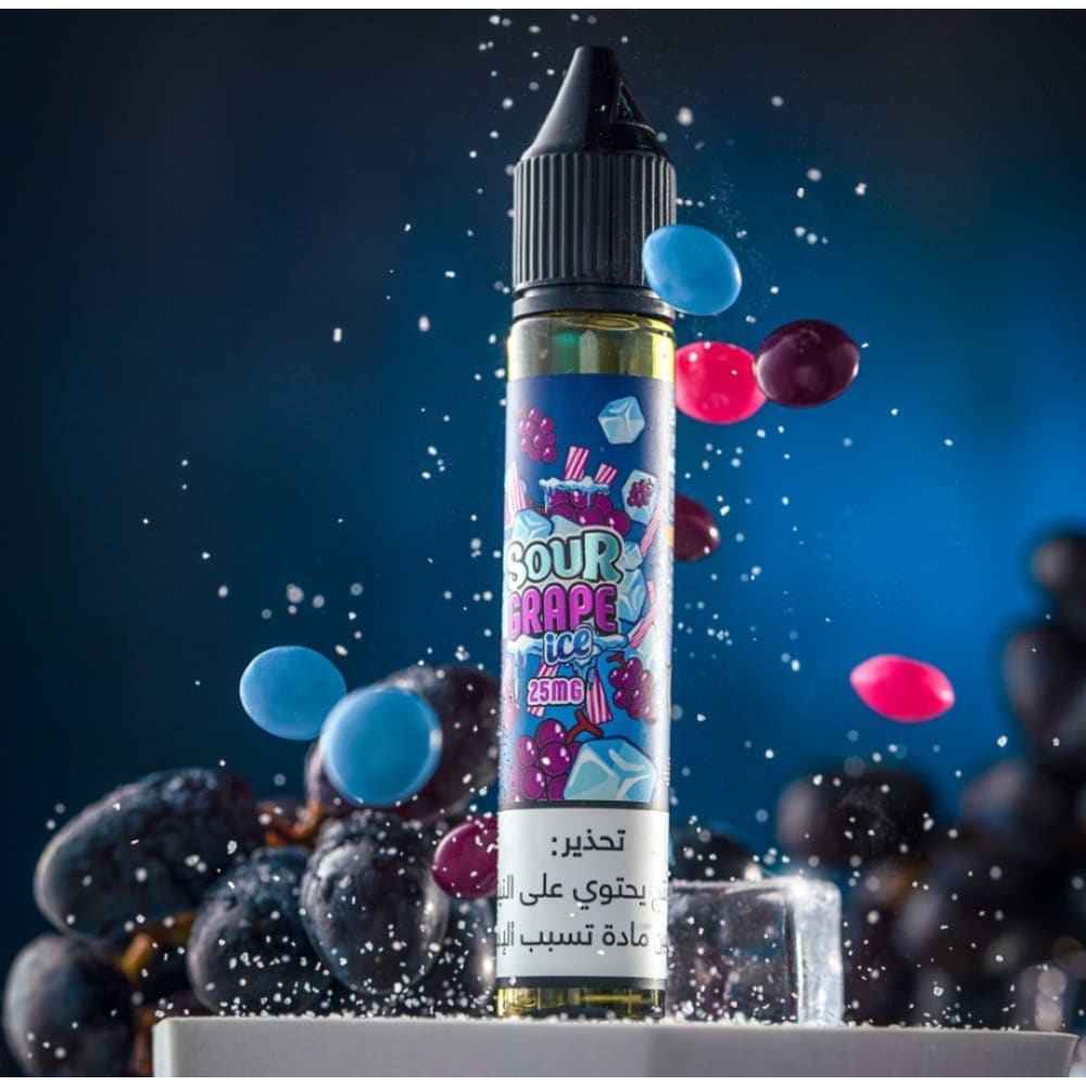 نكهة عنب ايس حامض سولت نيكوتين من ترك TRUK