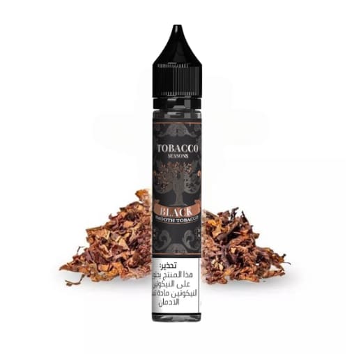نكهة سموث توباكو سولت نيكوتين TOBACCO SEASONS BLACK