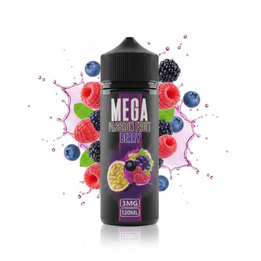 نكهة فيب توت مشكل باشن فروت من ميقا 120 مل - نيكوتين 3