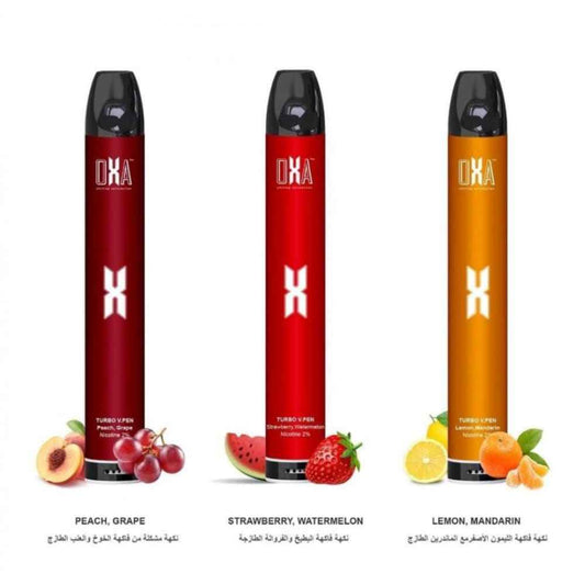 OXA سحبة سيجارة اوكسا 1500 شفطة زيرو نيكوتين عدة نكهات