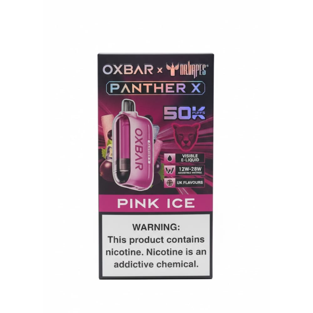 Oxbar Panther X سحبة سيجارة اوكس بار بانثر اكس 50000 شفطة