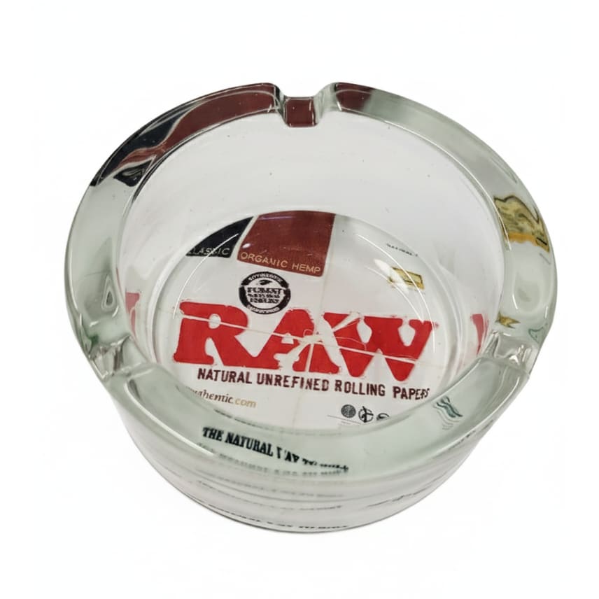 طفاية راو زجاج RAW ابيض