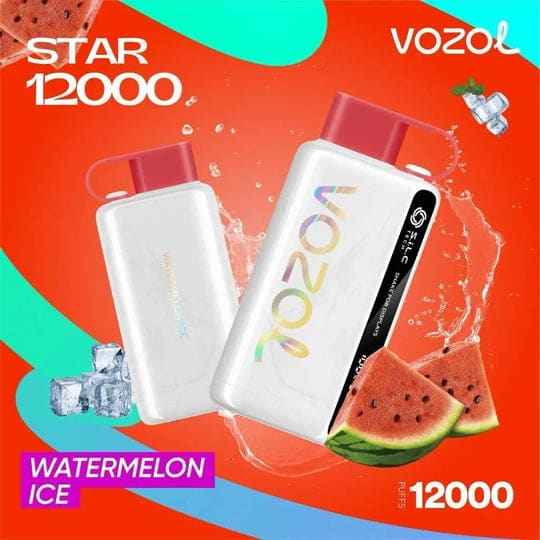 VOZOL سحبة سيجارة فوزول 12000 شفطة عدة نكهات 20 نيكوتين