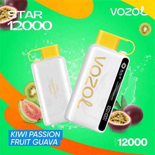VOZOL سحبة سيجارة فوزول 12000 شفطة عدة نكهات 20 نيكوتين
