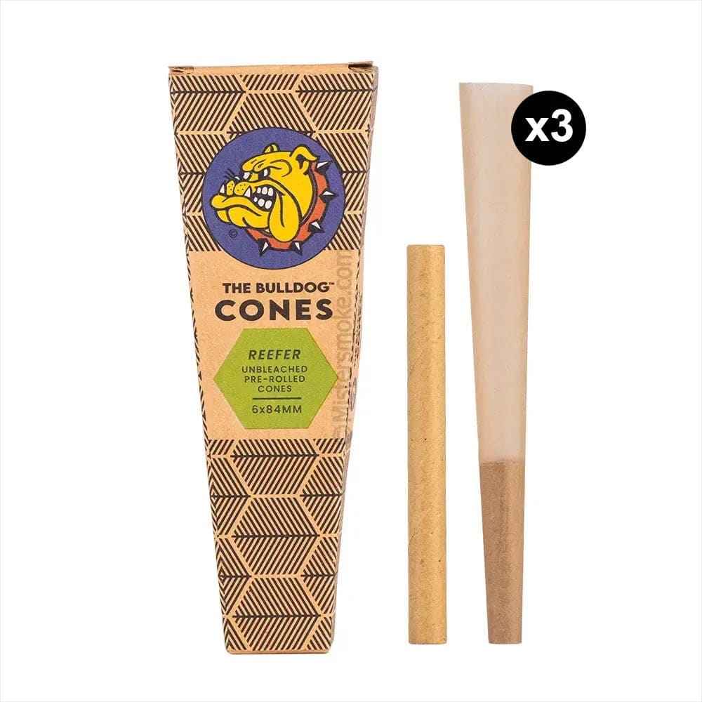 ورق بول دوق جاهز ملفوف 1 1/4 - عبوة 3 أقماع (Cones) Bulldog