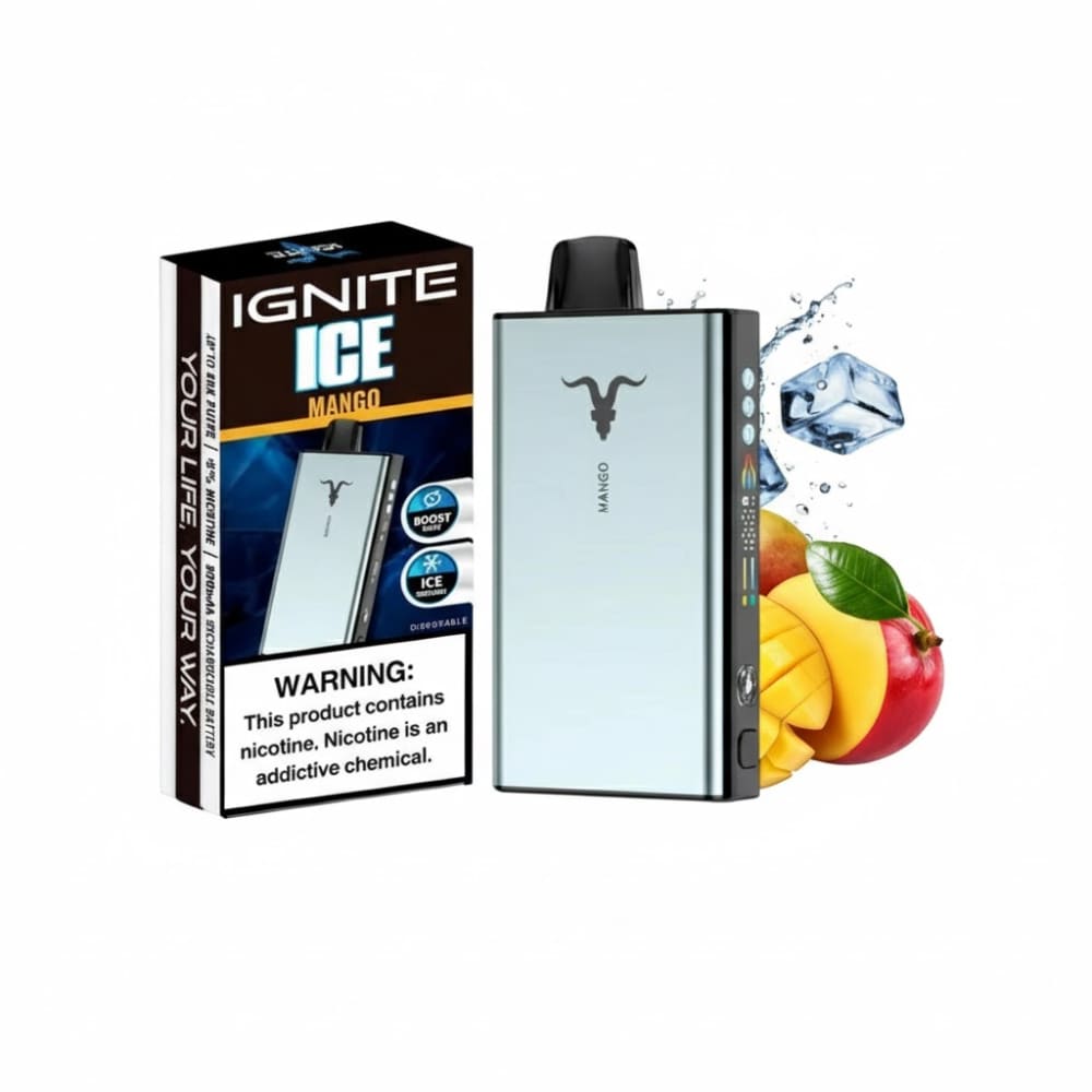 IGNITE سحبة سيجارة اجنايت 40000 شفطة 50 نيكوتين عدة نكهات