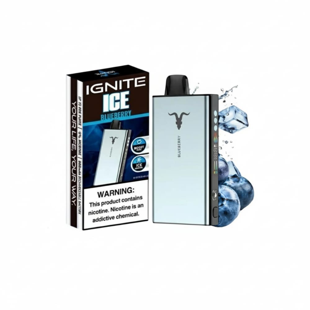 IGNITE سحبة سيجارة اجنايت 40000 شفطة 50 نيكوتين عدة نكهات