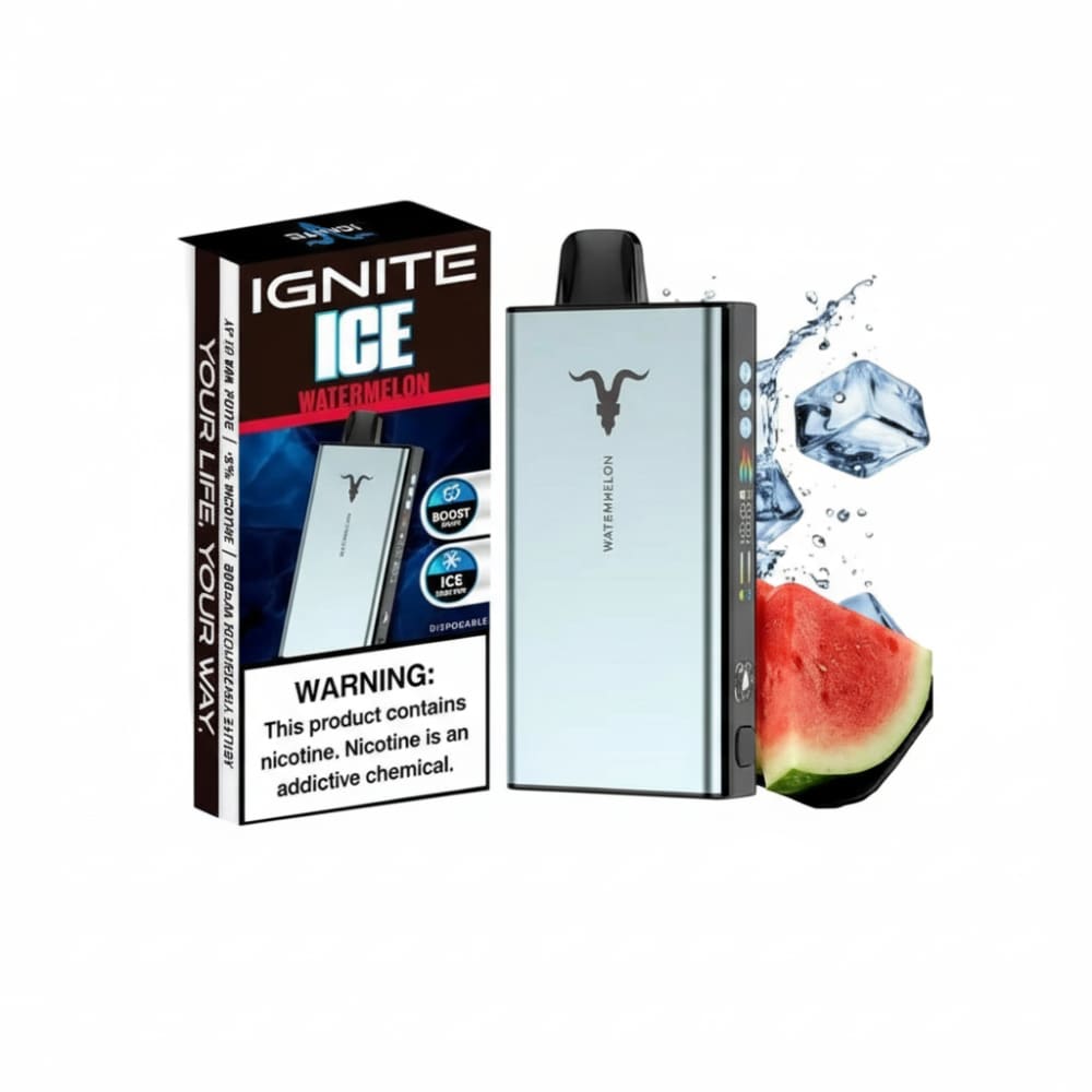 IGNITE سحبة سيجارة اجنايت 40000 شفطة 50 نيكوتين عدة نكهات