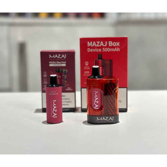 جهاز استخدام سحبة سيجارة مزاج بوكس مع 2 بودات 20 نيكوتين