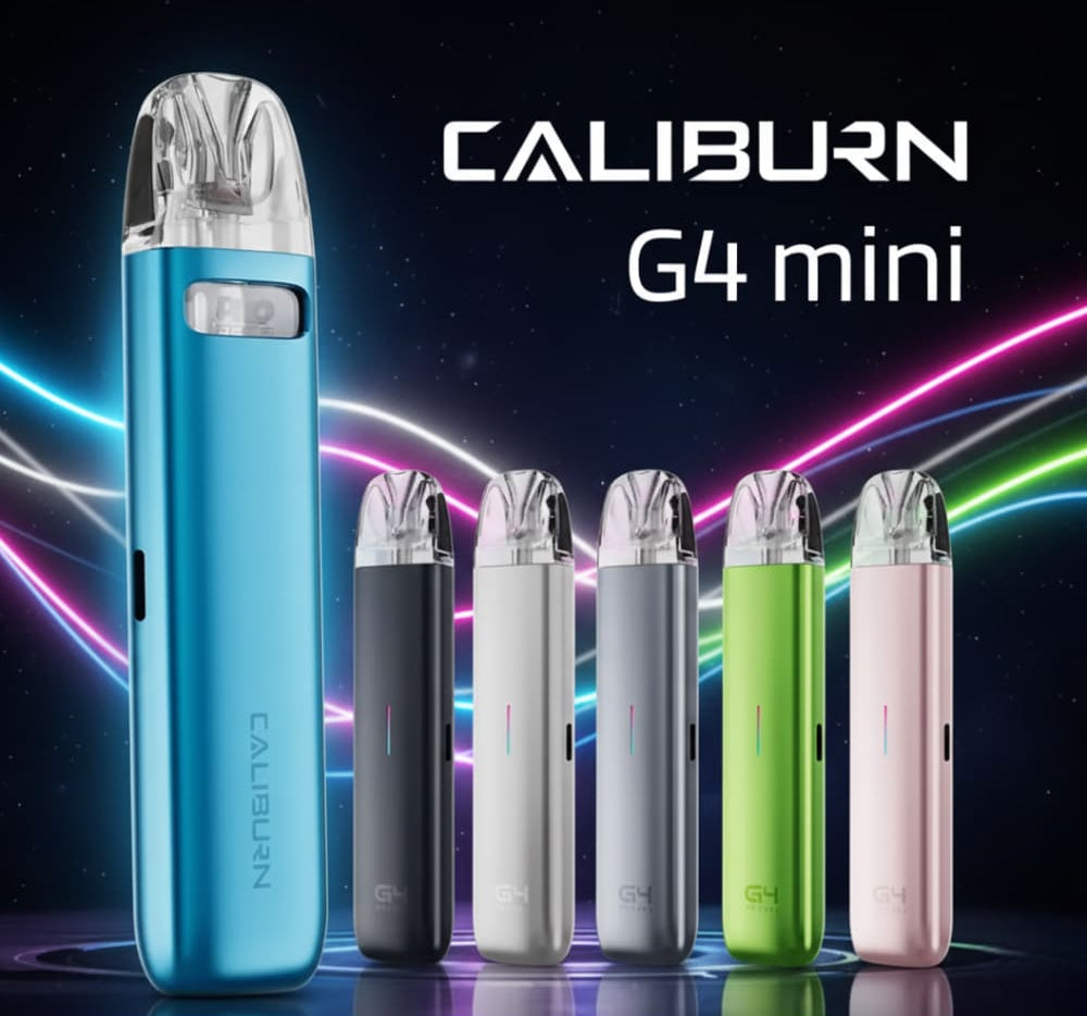 جهاز سحبة و شيشة كاليبرن جي 4 ميني caliburn g4 Mini من يو