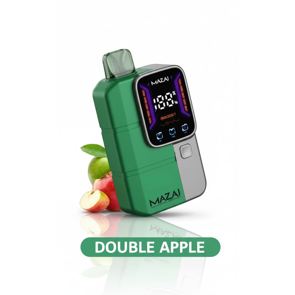 MAZAJ APEX سحبة سيجارة مزاج ابيكس 18000 شفطة 20 نيكوتين عدة