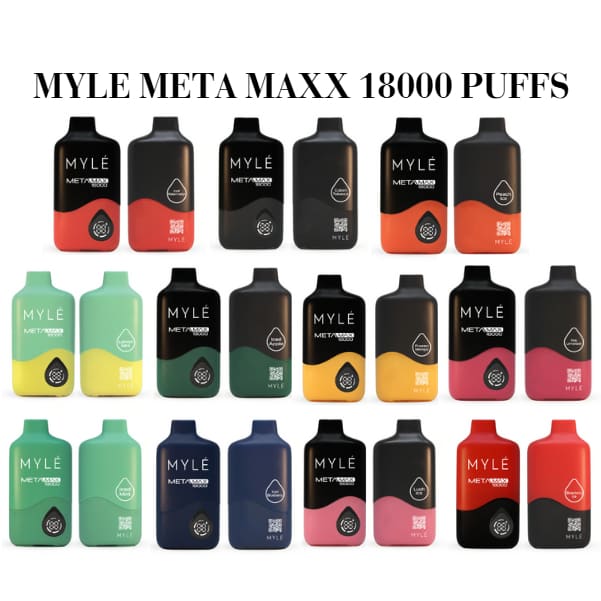 MYLE META MAXX سحبة سيجارة مايلي ميتا ماكس 18000 شفطة 50