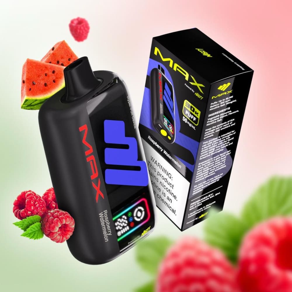 NASTY MAX سحبة سيجارة ناستي ماكس 30000 شفطة 50 نيكوتين