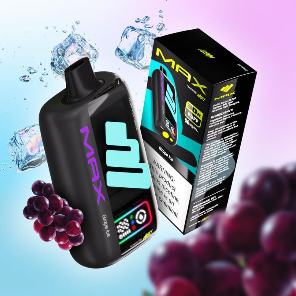 NASTY MAX سحبة سيجارة ناستي ماكس 30000 شفطة 50 نيكوتين