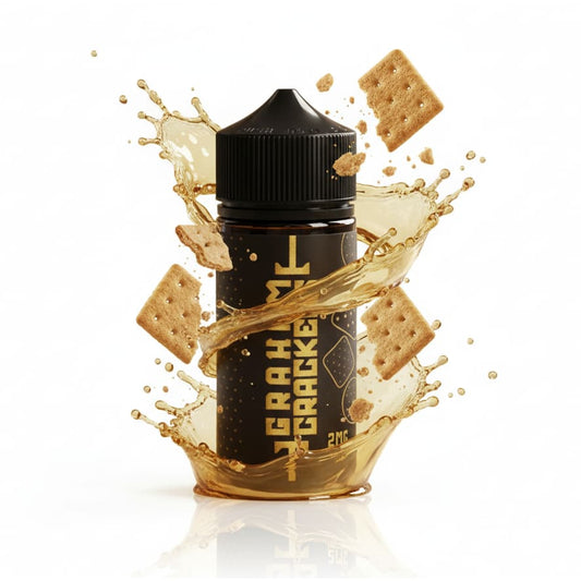 نكهة فيب 100 مل بسكويت جراهام من بيق فات BIGFAT - نيكوتين 2