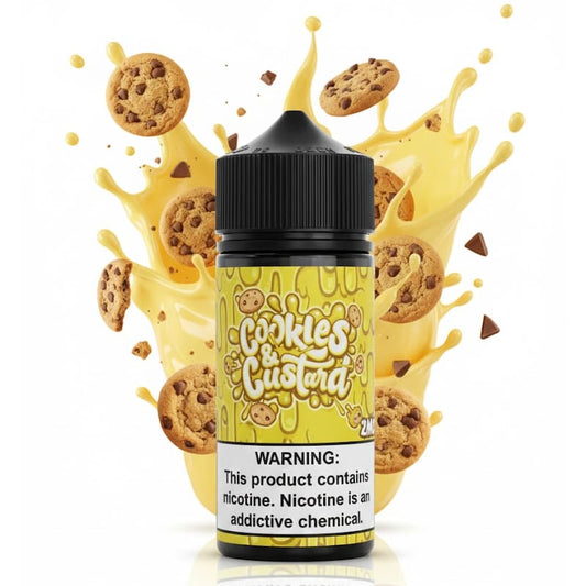 نكهة فيب 100 مل كوكيز كاسترد من فيبر تريتس VAPER TREATS