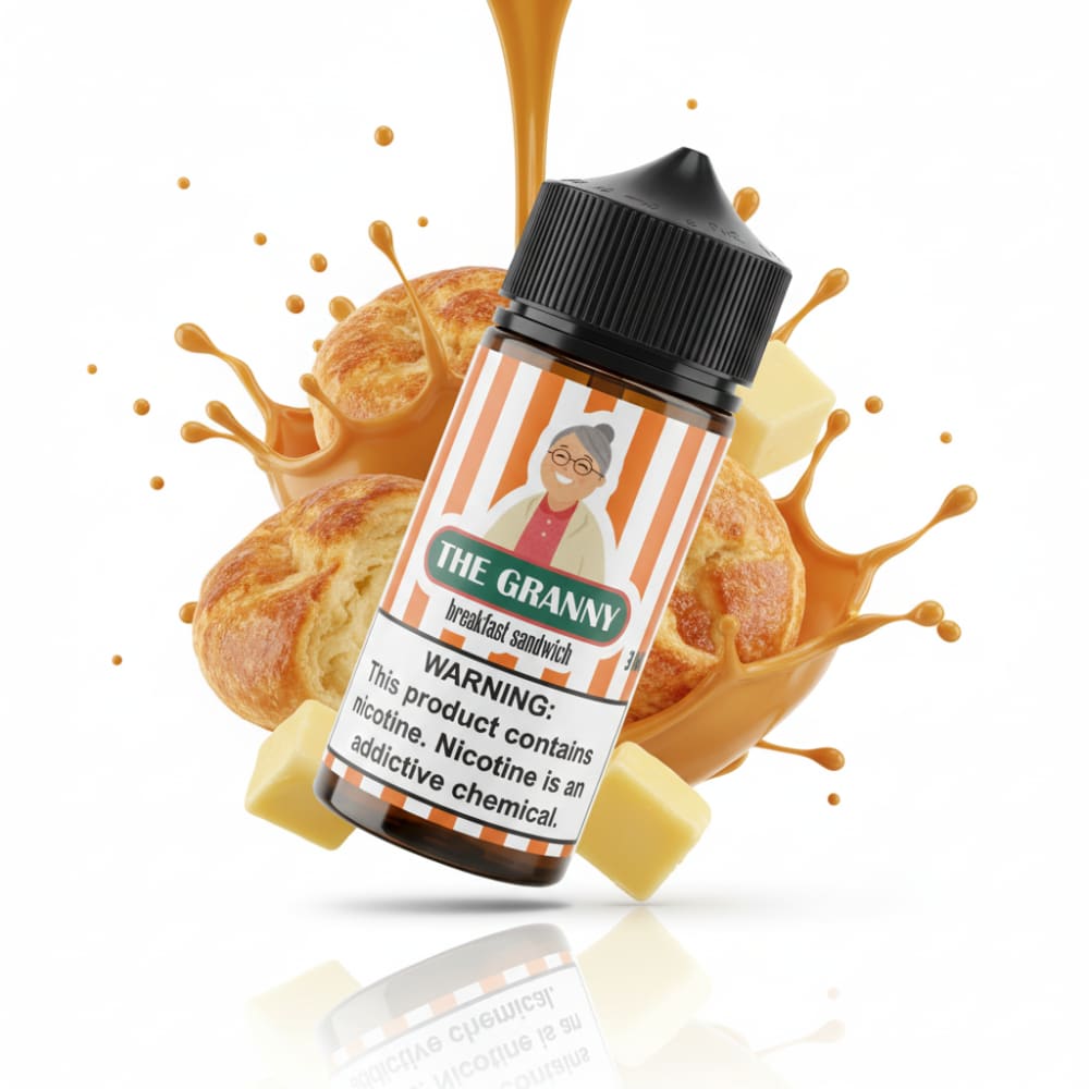 نكهة فيب 100 مل مخبوزات الكراميل والزبدة من ذا قراني THE