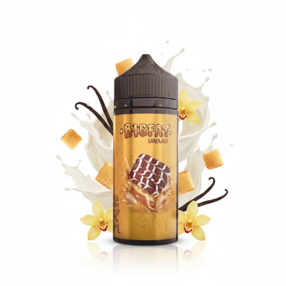 نكهة فيب 100 مل تريسليتشيس كريمي فانيلا من بيق فات BIGFAT