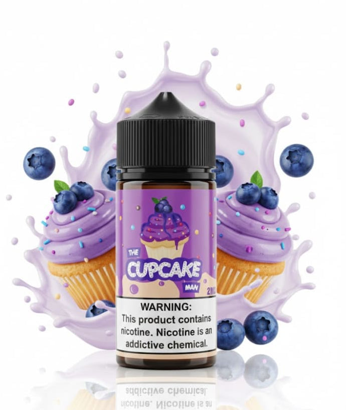 نكهة فيب 100 مل توت ازرق كب كيك من فيبر تريتس VAPER TREATS