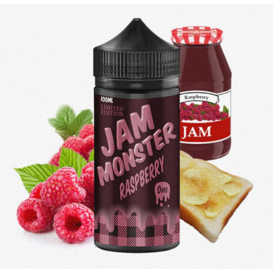 نكهة فيب جام مونستر مربى توت احمر 100 مل JAM MONSTER -