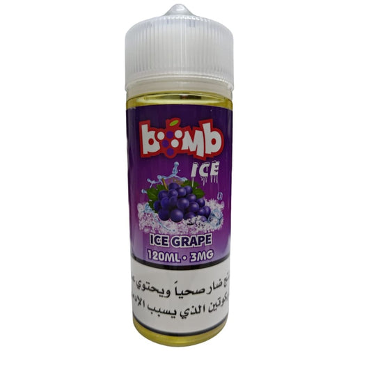نكهة فيب عنب ايس 120 مل بومب BOMB - نيكوتين 3