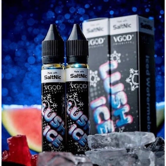 نكهة لش ايس سولت نيكوتين من فيقود VGOD LUSH ICE فيب سموك