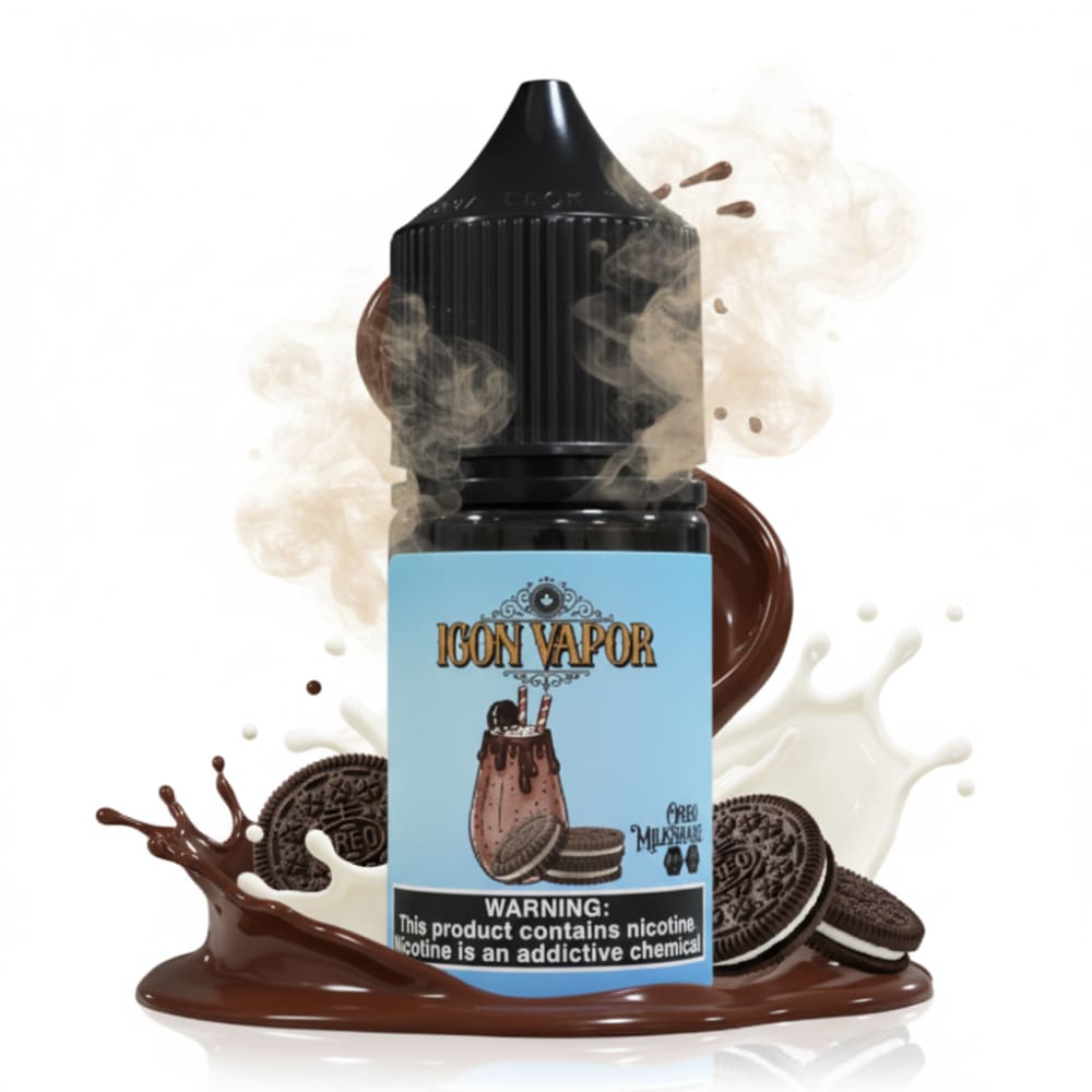 نكهة ميلك شيك اوريو من ايكون فيبر سولت نيكوتين ICON VAPER