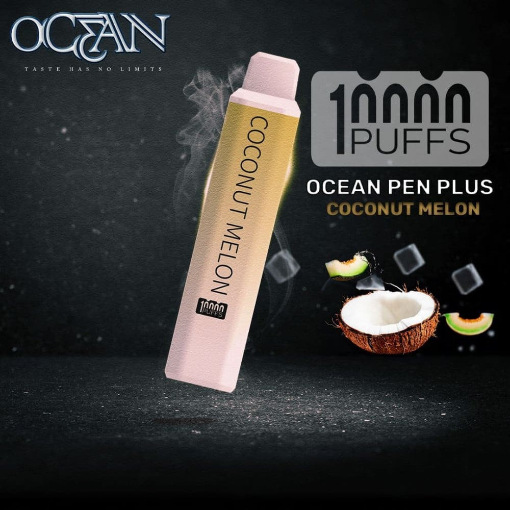 OCEAN سحبة سيجارة اوشن 10000 شفطة 20 نيكوتين عدة نكهات