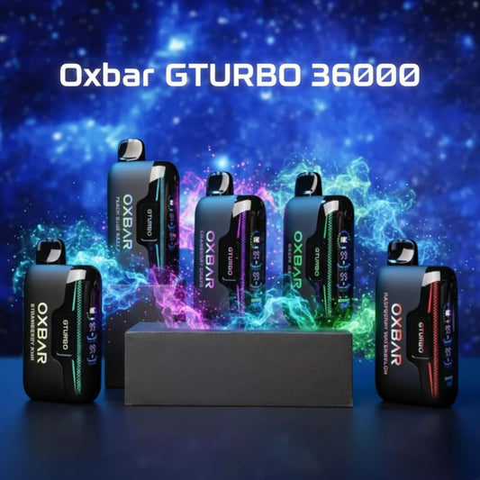 Oxbar GTURBO سحبة سيجارة اوكس بار تيربو 36000 شفطة 50