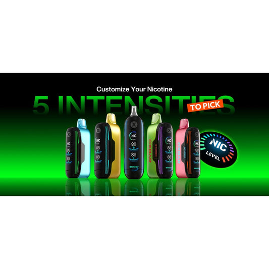 Oxbar GTURBO سحبة سيجارة اوكس بار تيربو 36000 شفطة 50