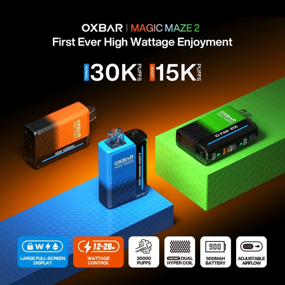 OXBAR MAGIC MAZE 2 سحبة سيجارة اوكسبار