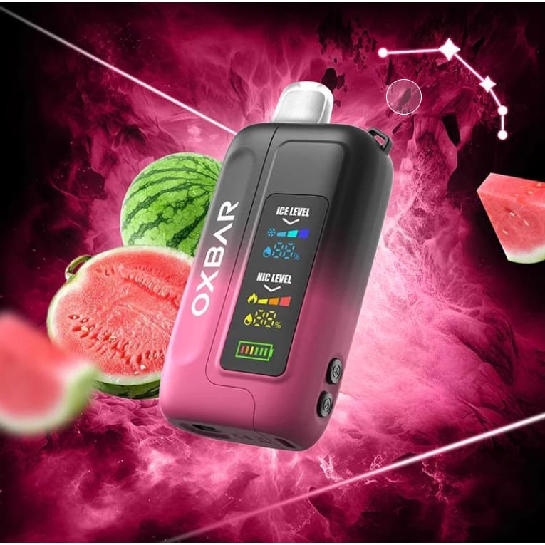 OXBAR OXVA سحبة سيجارة اوكسبار 30000 شفطة 50 نيكوتين عدة