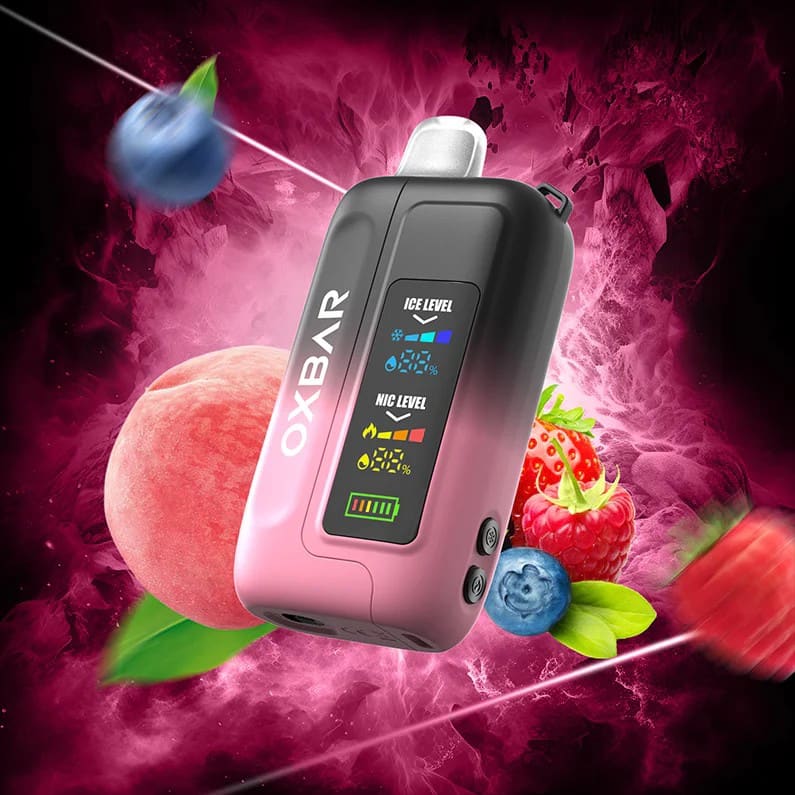 OXBAR OXVA سحبة سيجارة اوكسبار 30000 شفطة 50 نيكوتين عدة
