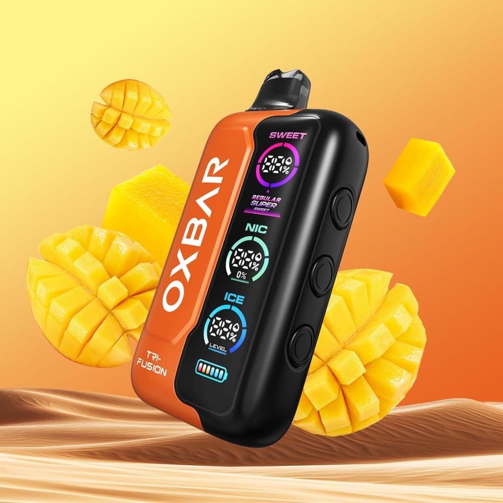 OXBAR TRI-FUSION سحبة سيجارة اوكسبار 40000 شفطة 50 نيكوتين