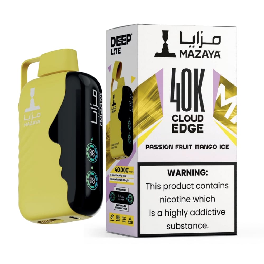MAZAYA جهاز سحبة مزايا 40000 شفطة 50 نيكوتين عدة نكهات