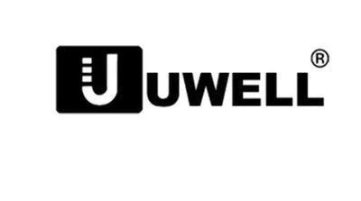 شعار أسود لـ uwell مع أيقونة ’u’ مصممة بأسلوب خاص ورمز العلامة التجارية المسجلة.