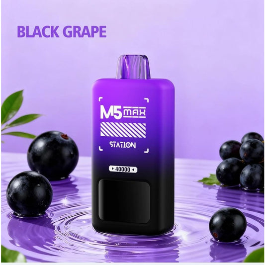 سحبة سيجارة ستيشن ماكس 40000 شفطة 20 نيكوتين عدة نكهات