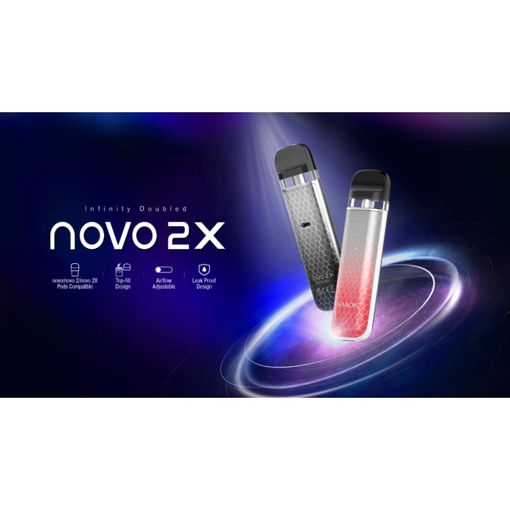 SMOK NOVO 2 X جهاز سحبة سيجارة سموك نوفو 2 اكس - اسود