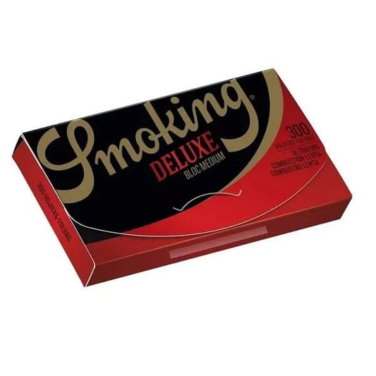 SMOKING DELUXE ورق سموكنق 1 1/4 ورقة 300 فيب سموك