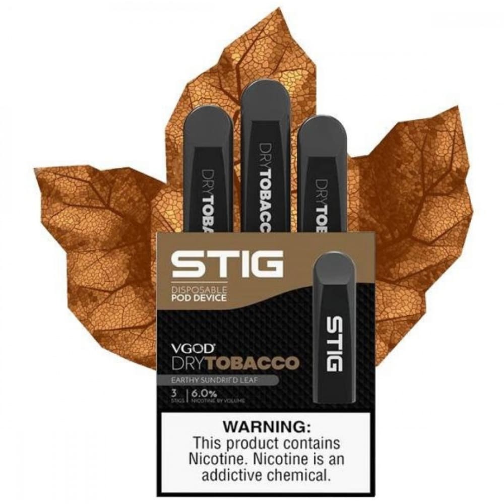 STIG سحبة سيجارة ستيق استخدام مرا واحدة نكهة دراي توباكو جاف من - فيب سموك