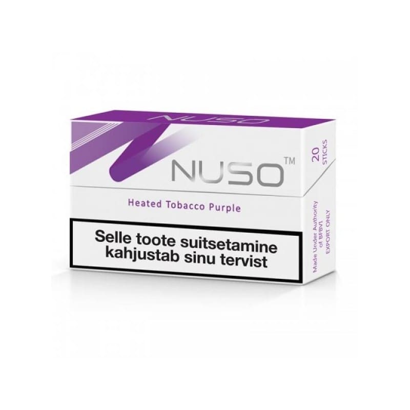 تبغ تسخين نوسو - NUSO HEATED TOBACCO - البنفسجي - PURPLE