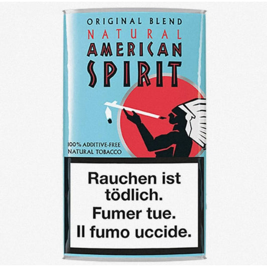 تبغ امريكان سبيريت ازرق 30 جرام American Spirit فيب سموك