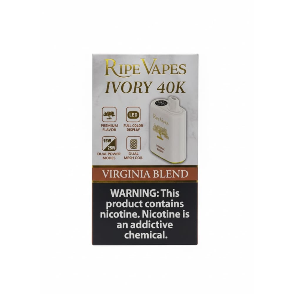 VCT Ripe Vapes IVORY سحبة سيجارة عدة نكهات رايب فيب ايفوري