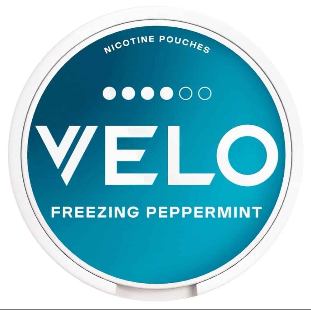 اظرف نيكوتين فيلو عدة نكهات VELO - (FREEZING PEPPERMINT)