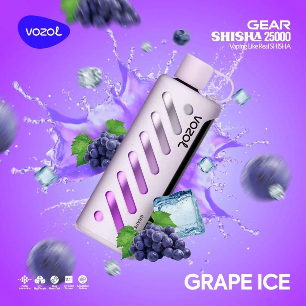 Vozol Gear Shisha جهاز فيب شيشة فوزول 25000