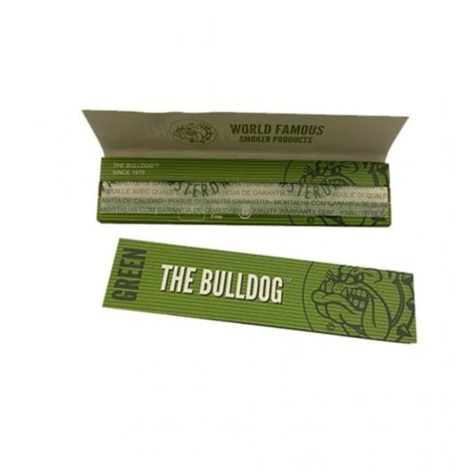 ورق بول دوق الاخضر اورقانيك bulldog organic king size فيب سموك