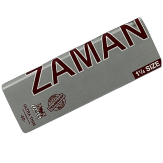 ورق لف زمان فضي 1 1/4 ZAMAN فيب سموك